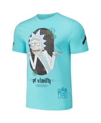 Men's Mint Rick and Morty Get Schwifty Regular Fit T-Shirt
