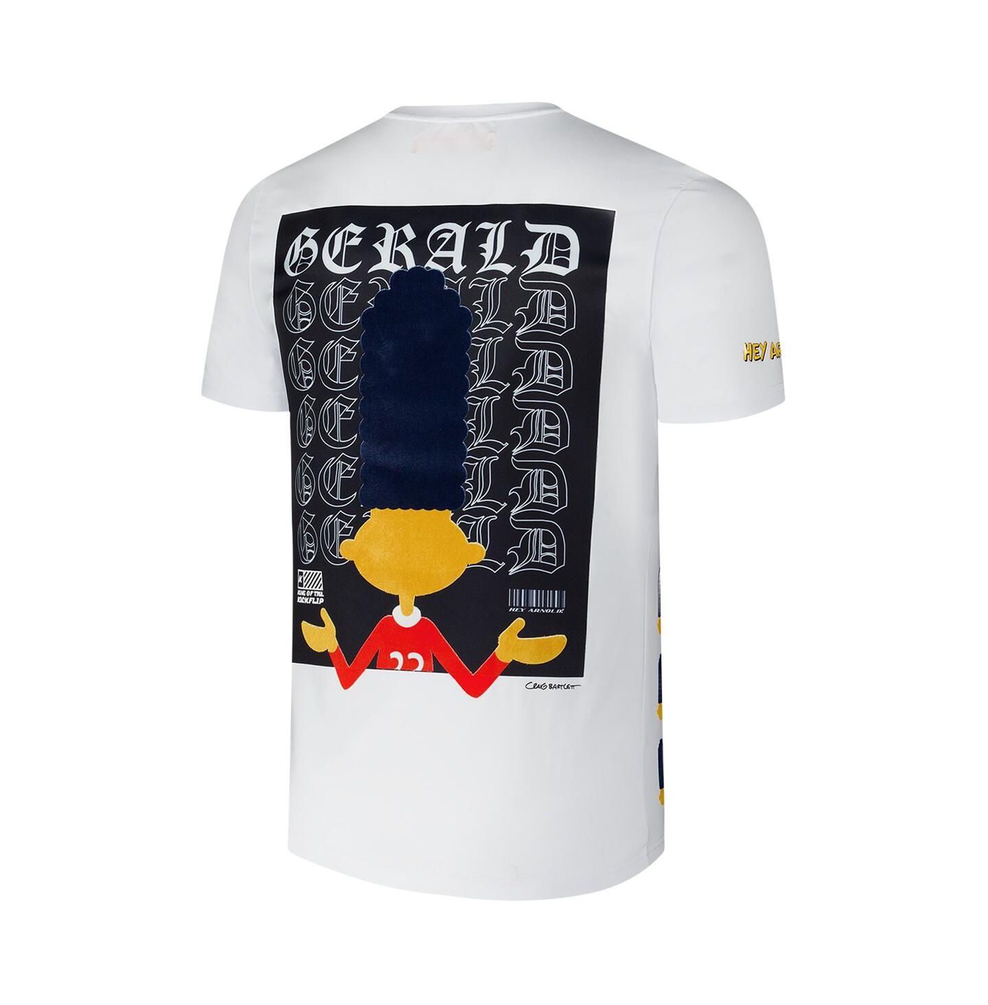 Мужская футболка Freeze Max White Hey Arnold Gerald Olde English — фото 3