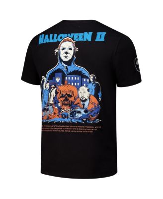 Men's Black Halloween Poster T-Shirt