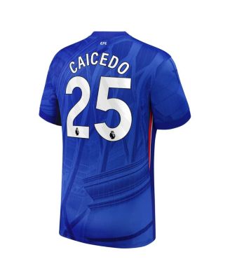 Nike Men's Moses Caicedo Blue Chelsea 2025/26 Home Replica Player