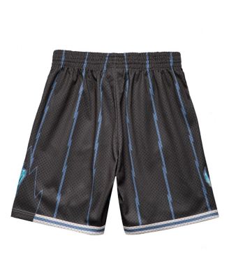 Men's Black Toronto Raptors 1998-99 Hardwood Classics Tie-Dye Swingman Shorts