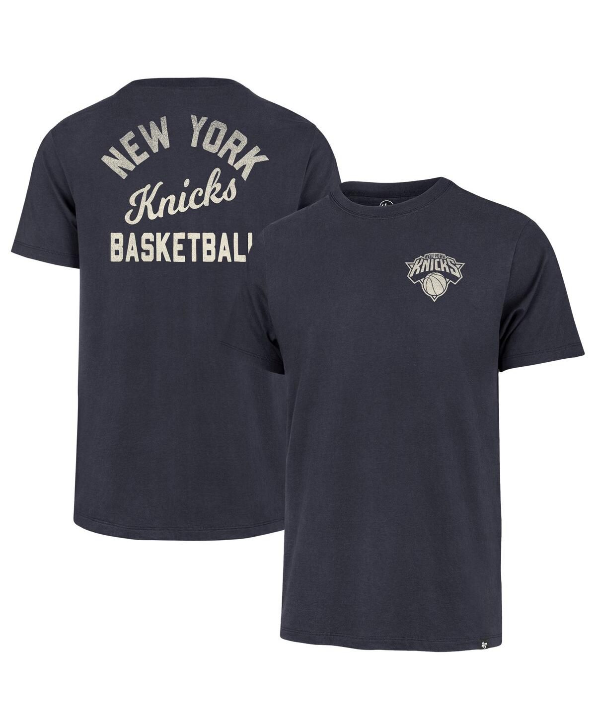 Мужская синяя футболка New York Knicks Turn Back Franklin