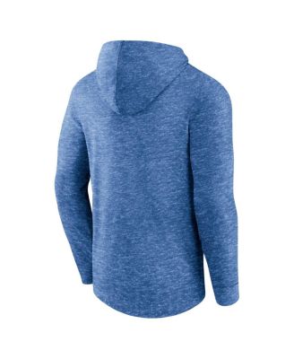 Men's Heather Royal New York Islanders Slub Pullover Hoodie