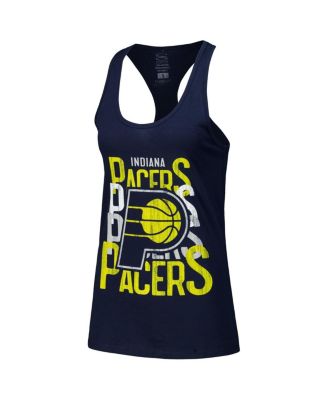 Women's Navy Indiana Pacers Dedication Tank Top