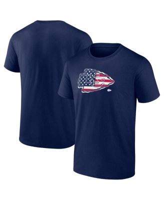 Fanatics - Men's Navy Kansas City Chiefs Big Tall Americana T-Shirt
