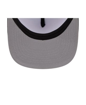 Men's Black Pittsburgh Pirates Team Horizon 9FIFTY A-Frame Trucker Snapback Hat