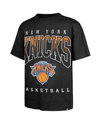 Men's Black New York Knicks Afterhours Foundation Premium Heavyweight T-Shirt