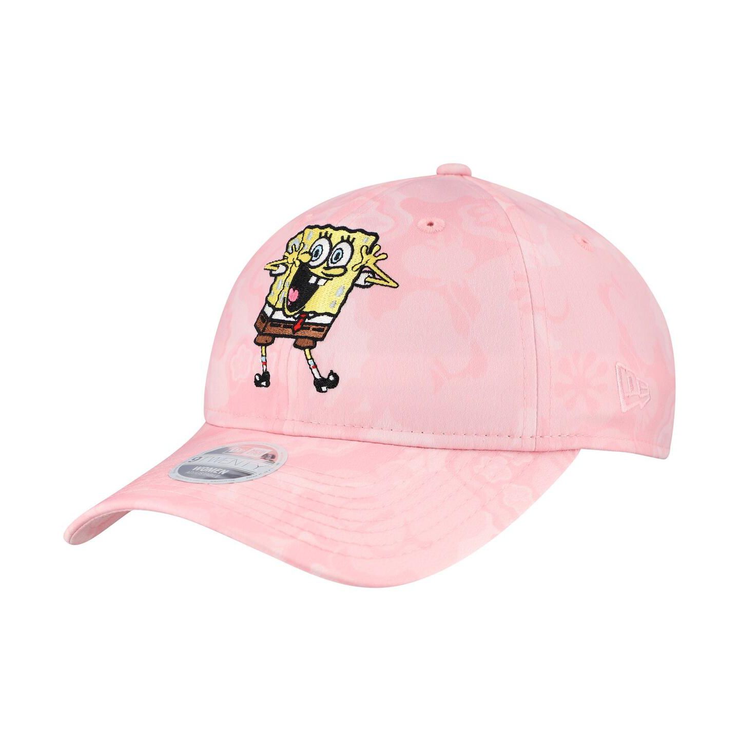 Женская кепка New Era Light Pink SpongeBob SquarePants Adjustable Hat — фото 1