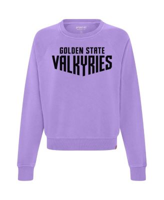 Women's Violet Golden State Valkyries Ashlyn Raglan Sweatshirt
