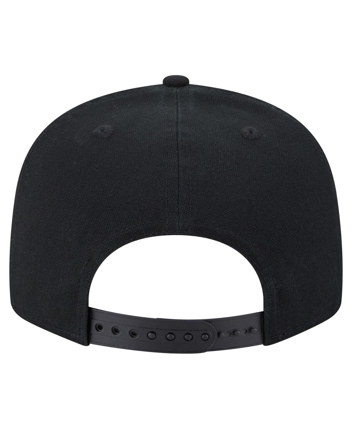 New Era Men's Black Lafc Canvas 9FIFTY Snapback Hat