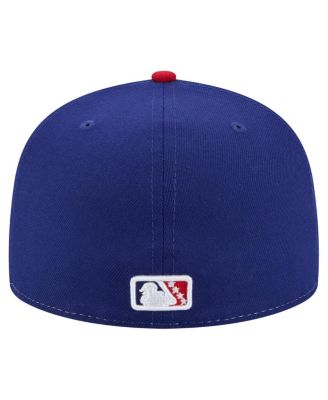 Men's White/Red Kannapolis Cannon Ballers Authentic Collection 59FIFTY Fitted Hat