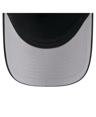 Men's Black New York Yankees City Initial 9FORTY A-Frame M-Crown Adjustable Trucker Hat