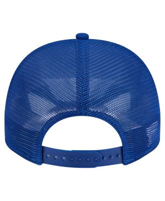 Men's Blue New York Rangers Vintage Team Rope A-Frame 9FIFTY Snapback Hat