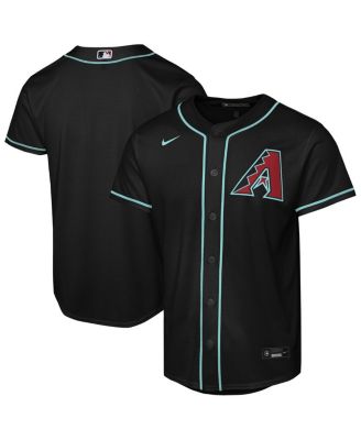 Nike - Big Boys and Girls Black Arizona Diamondbacks Alternate Replica Jersey