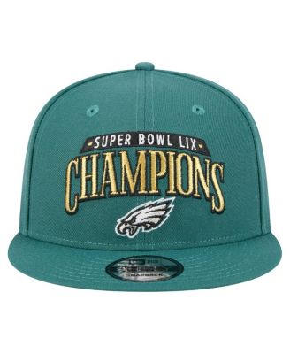 Men's Midnight Green Philadelphia Eagles Super Bowl LIX Champions 9FIFTY Snapback Hat