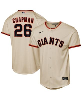 Nike - Big Boys and Girls Matt Chapman Cream San Francisco Giants Home Replica Jersey
