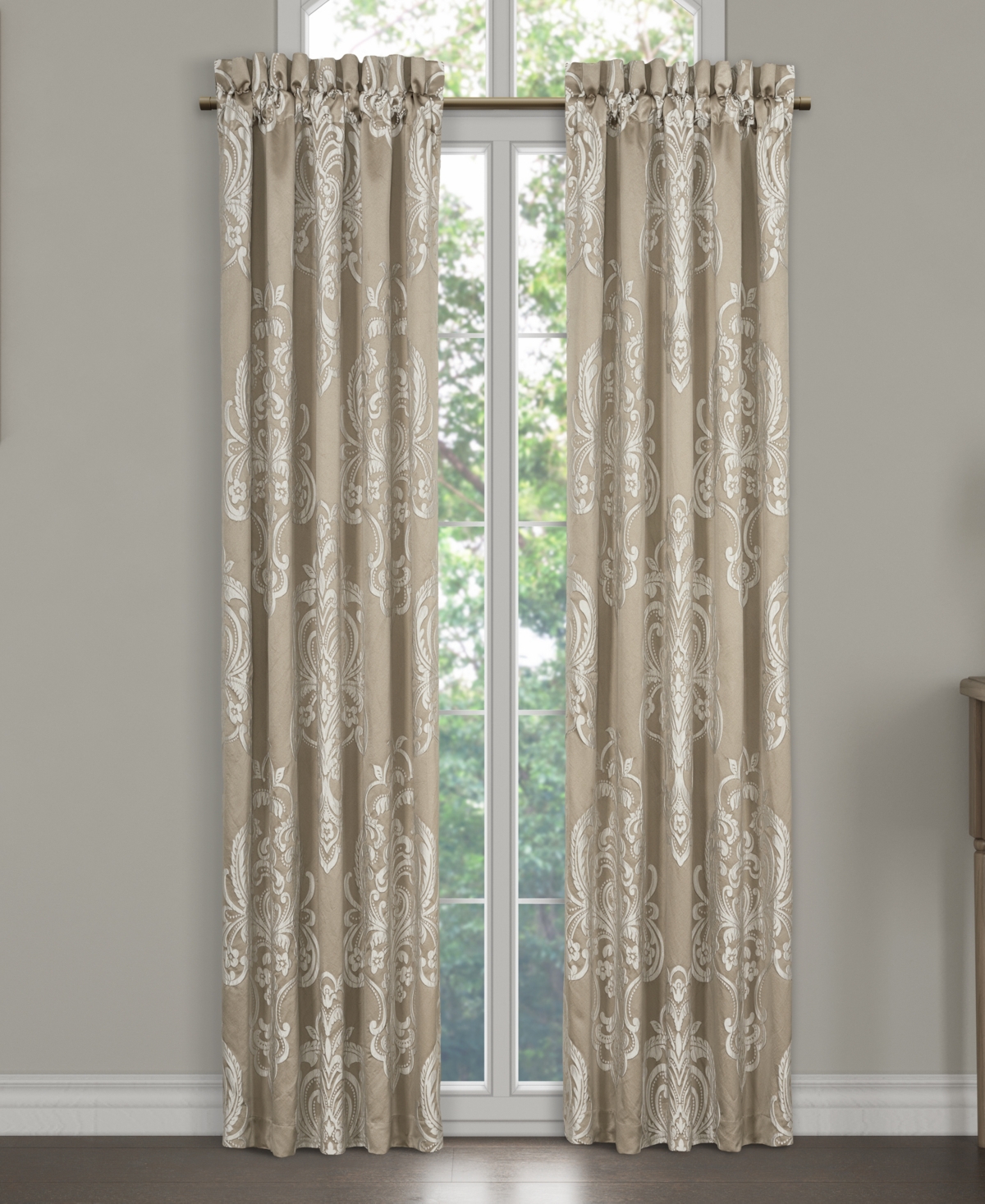 Potenza Window Panel Pair, 50" x 84" - Sand
