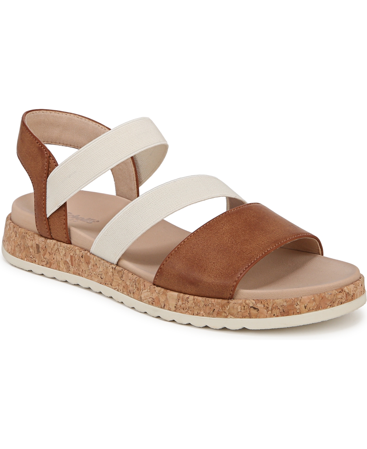 Women's Isle Fun Strappy Sandals - Honey Faux Leather