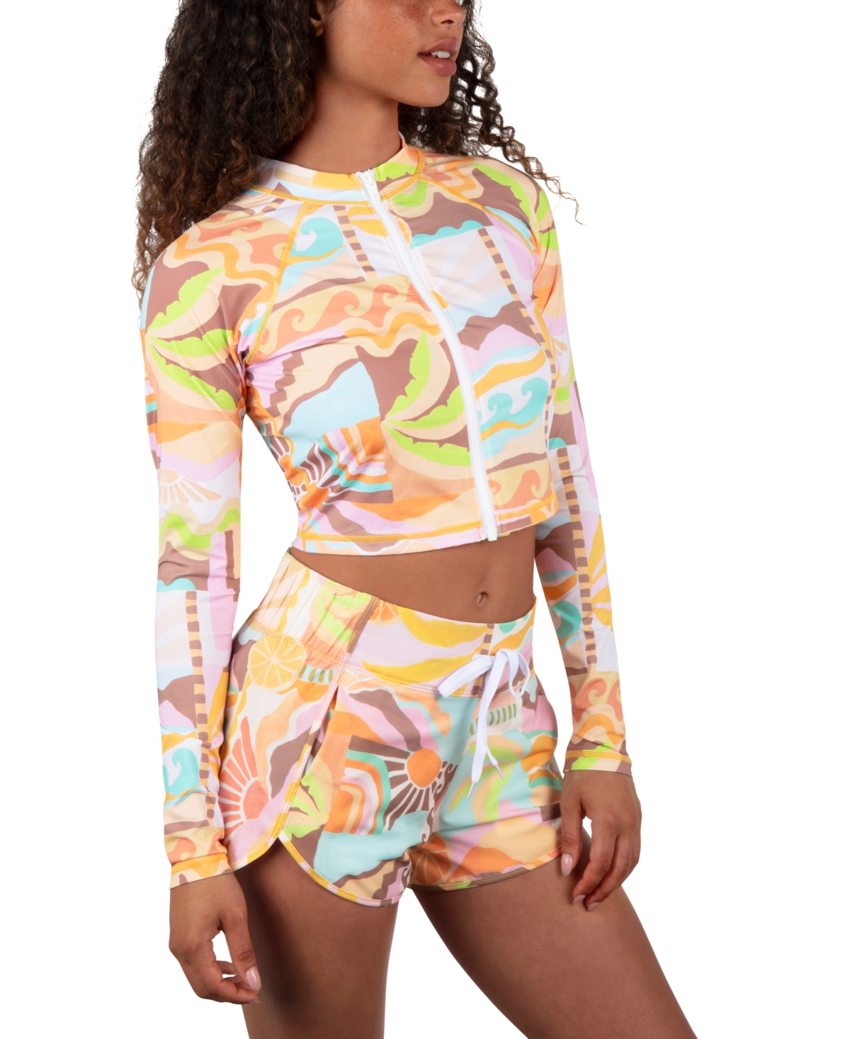 Hurley Juniors' Vacay Dreams Board Shorts In Multi