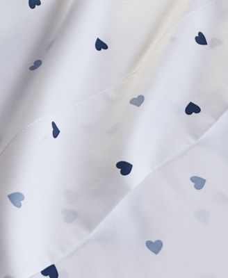 Printed Cotton Sateen 3-Pc. Sheet Set, Twin XL, Exclusively for Macy's 