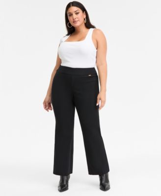 I.N.C. International Concepts - Plus Size Mid-Rise Bootcut Pants