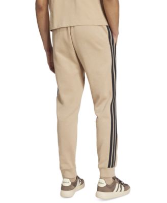 Men's Essentials Regular-Fit 3-Stripes Fleece Joggers
