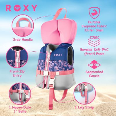 Daily CGA Life vest, PFD for kids with Quick Release Belts and Adjustable Leg Strap