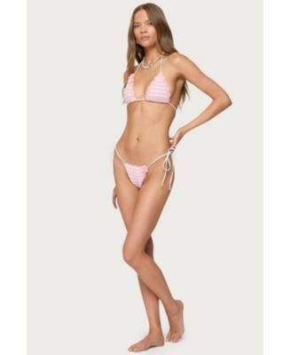 Women's Azalea Crochet String Bikini Bottom