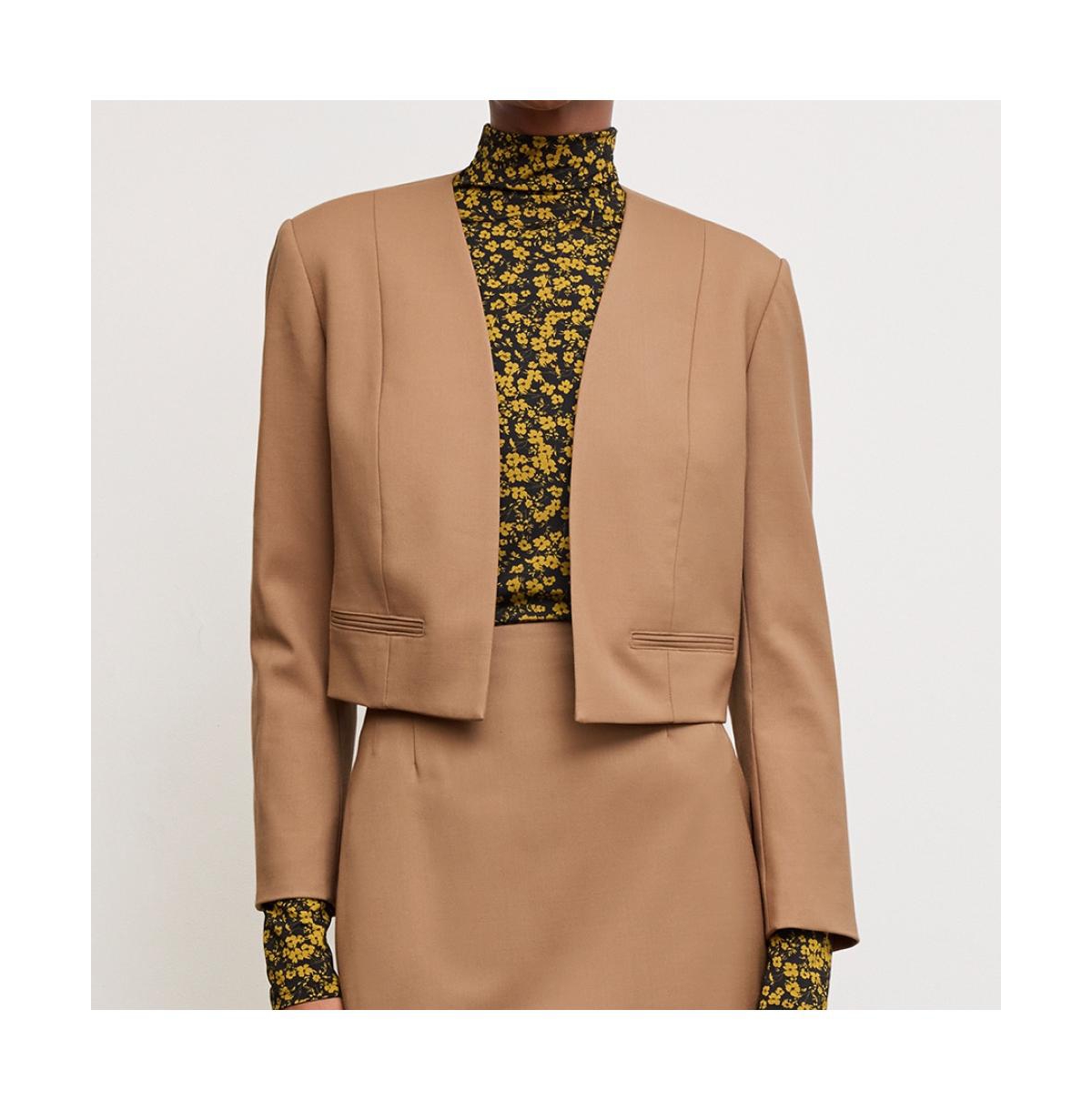 Women's Neale Jacket - Wool Twill - Camel