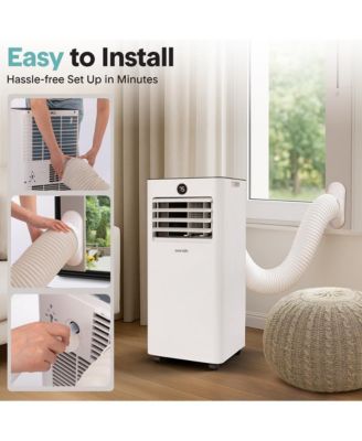 Portable Air Conditioner and Heater 8000 BTU ASHRAE Compact AC Unit with Cooling Heating and Wi Fi Function Air Conditioner