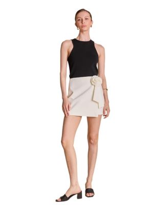 Women's Corsage Mini Skirt