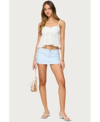 Women's Tamora Eyelet Babydoll Tank Top