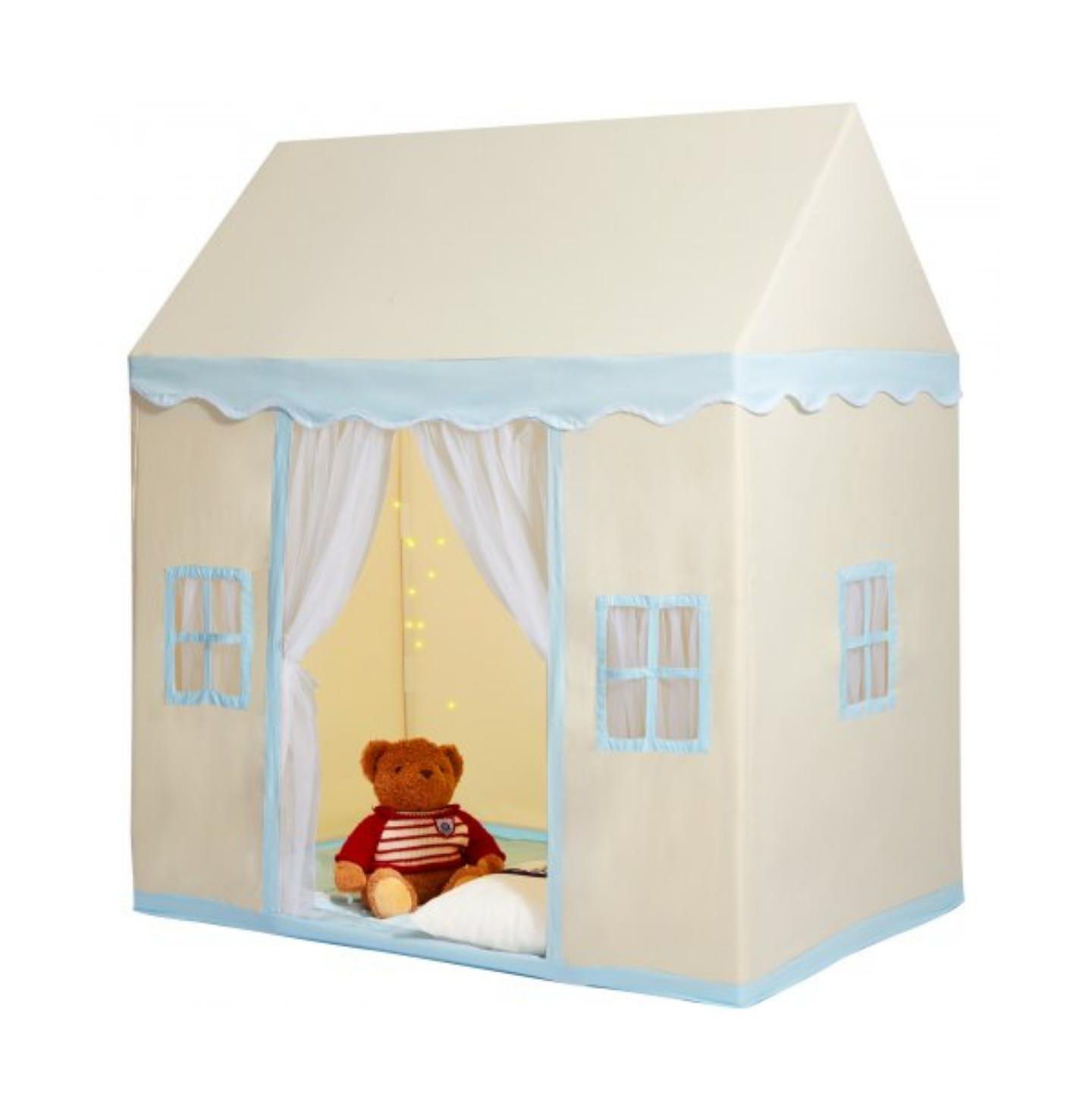 Детские игрушки Slickblue Castle Illuminated Play Tent, 3-Piece, от 2 лет, цвет: Бежевый — фото 1