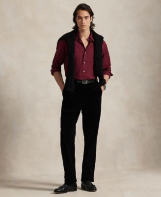 Men's Classic-Fit Plaid Twill Shirt 