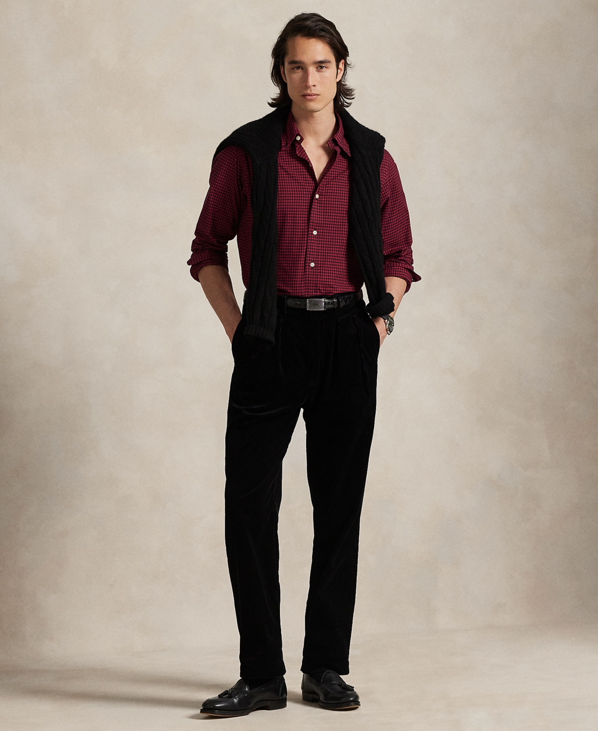 Polo Ralph Lauren Men's Classic-Fit Plaid Twill Shirt