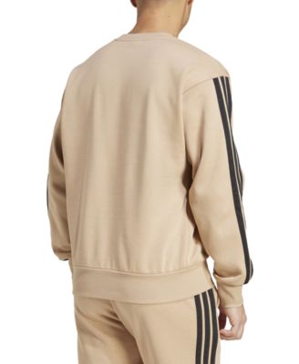 Men's Essentials 3-Stripes Fleece Sweatshirt