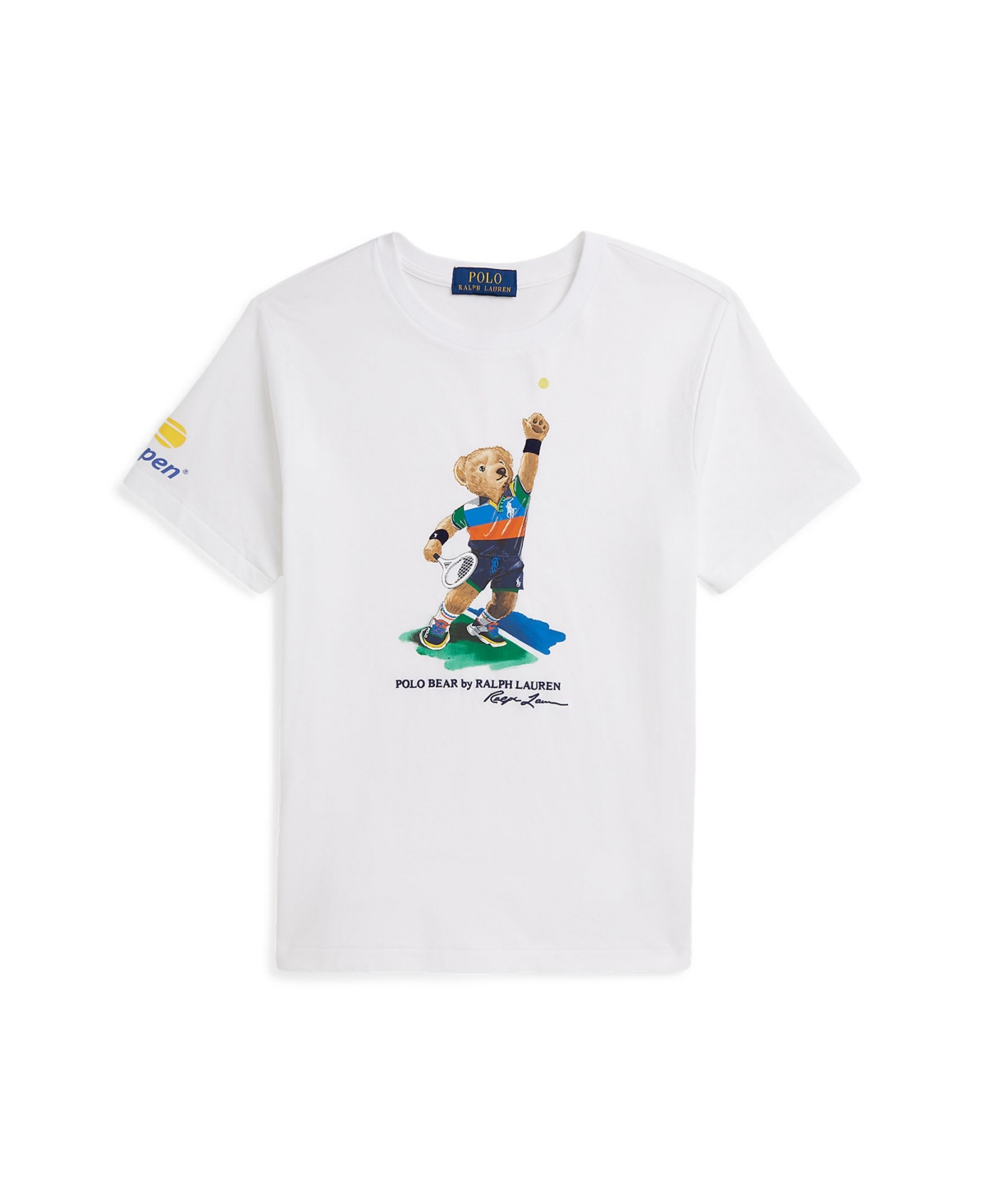 Polo Ralph Lauren Polo Bear Crew Neck T-shirt In White