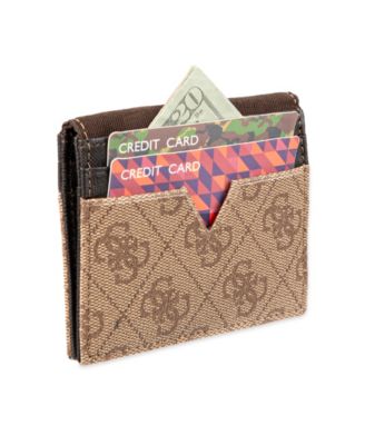 Men's RFID Quatro G Reversible Magnetic Card Case Wallet