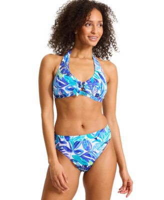 Women's Marina Printed Halter Bikini Top