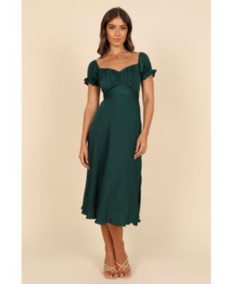 Women's Mickenna Sweetheart Frill Midi Dress