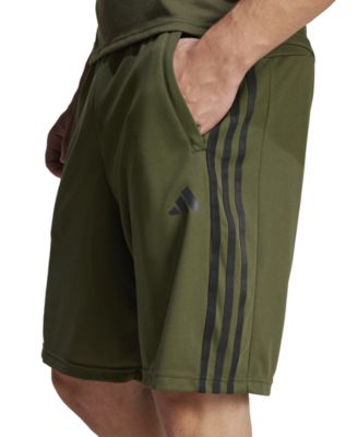 Men's Pique 3-Stripes Logo Training Shorts