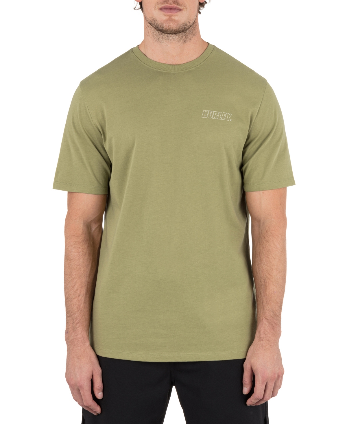 Hurley Men's Short Sleeve T-shirt In Green