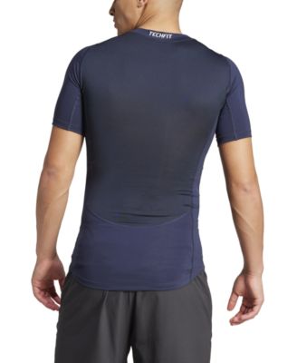 Men's Fitted Crewneck Tech-Fit Compression T-Shirt