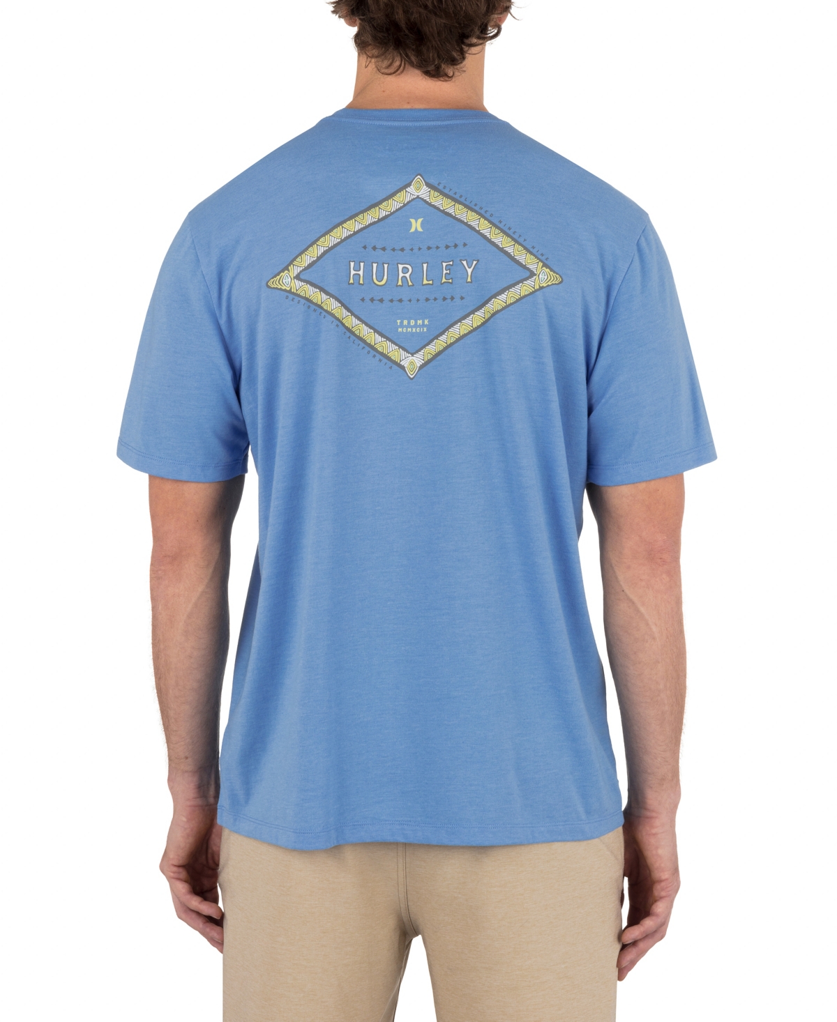 Men's Hieroglyphics Short Sleeve T-Shirt - Aquifer heather