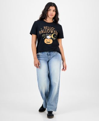 Juniors' Hello Kitty Halloween T-Shirt