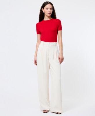 Women's Harrie Wide-Leg Suiting Pants