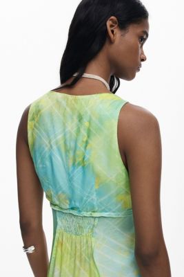 Women's Long dress with buttons