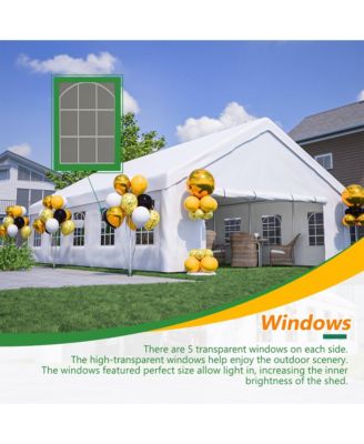 20x32ft Party Tent with Removable Walls - Waterproof Outdoor Canopy for Weddings & Events