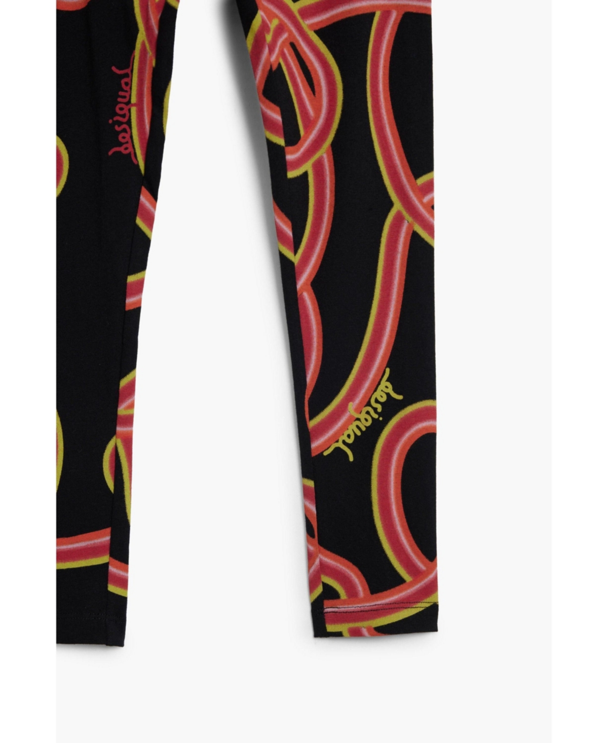 Desigual Girls Girls's Serpentine Leggings In Black