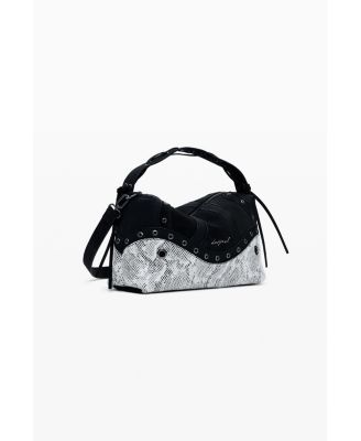 Women's Medium studded snake bag